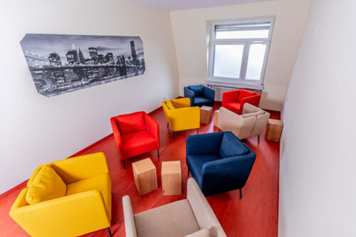 Schulungszentrum Aufenthaltsraum Hygiene Institut Schubert